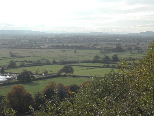 The North Somerset Levels from Cadbury Hill